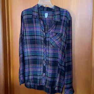 GAP Long sleeve button down shirt, size L